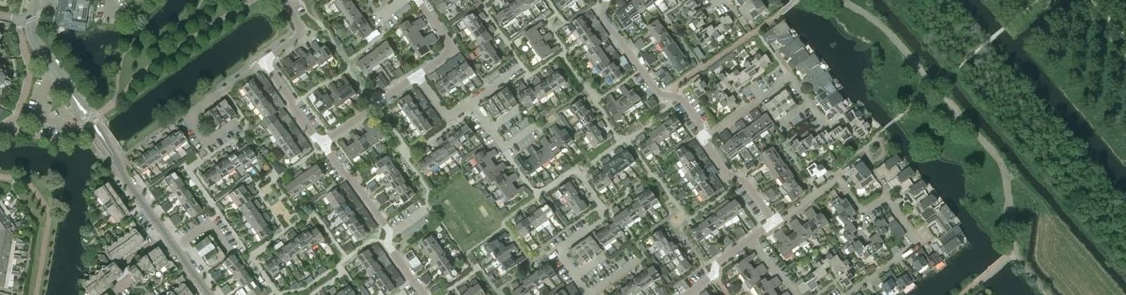 Luchtfoto van Dalenbuurt