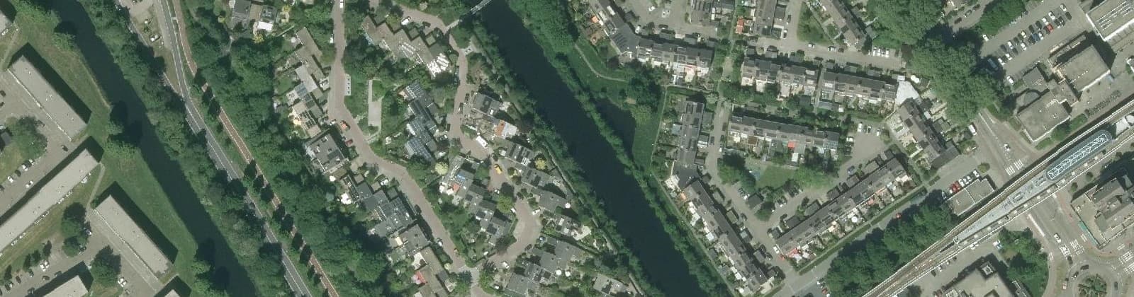 Luchtfoto van Scandinavischebuurt