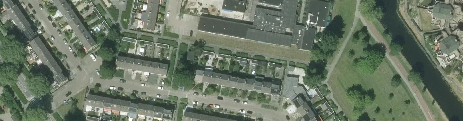 Luchtfoto van Amerikaansebuurt