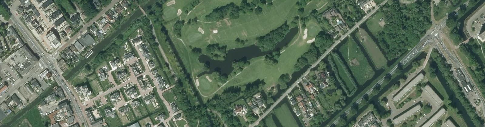 Luchtfoto van Stationsbuurt