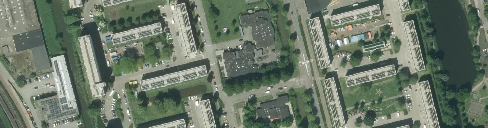 Luchtfoto van Florabuurt