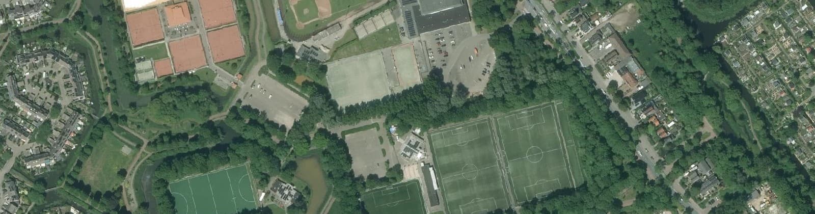 Luchtfoto van Sportpark Schenkel