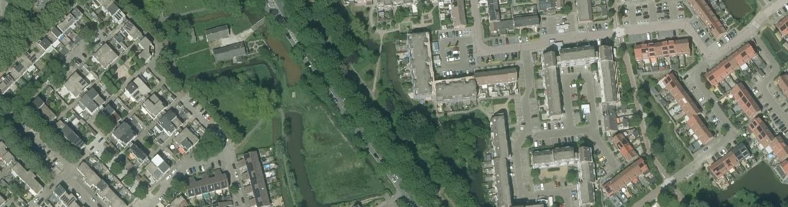 Luchtfoto van Dansenbuurt-zuid