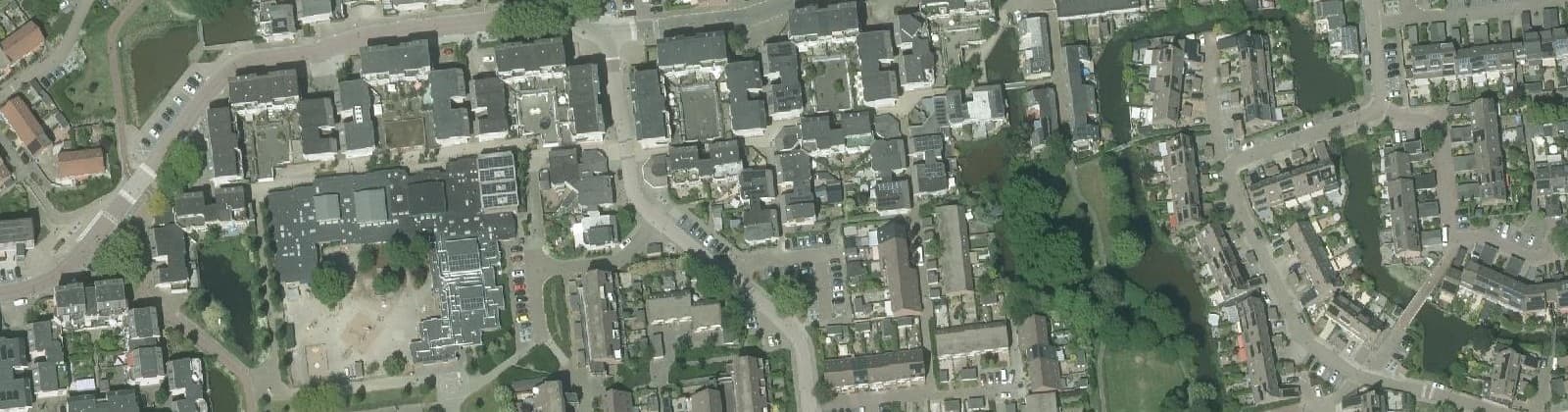 Luchtfoto van Ervenbuurt