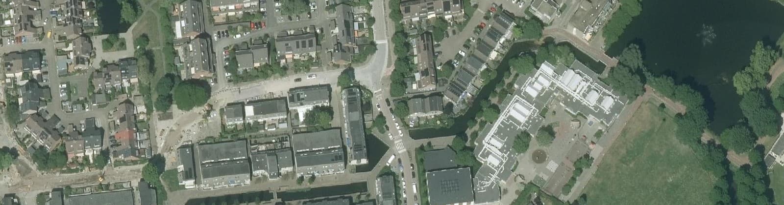 Luchtfoto van Instrumentenbuurt
