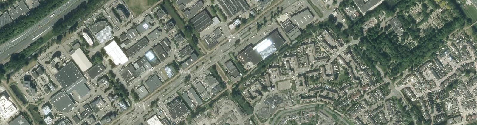 Luchtfoto van Hoofdweg sector E/F