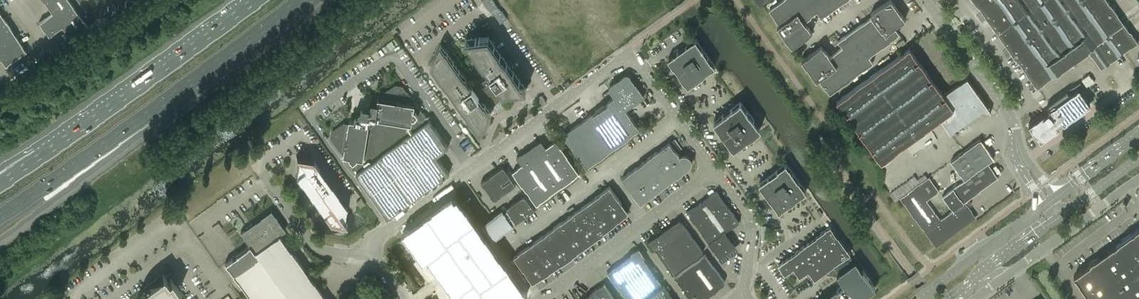 Luchtfoto van Hoofdweg sector C