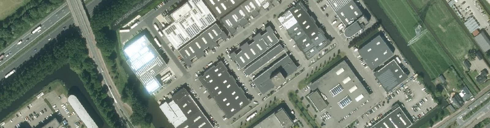 Luchtfoto van Hoofdweg sector G