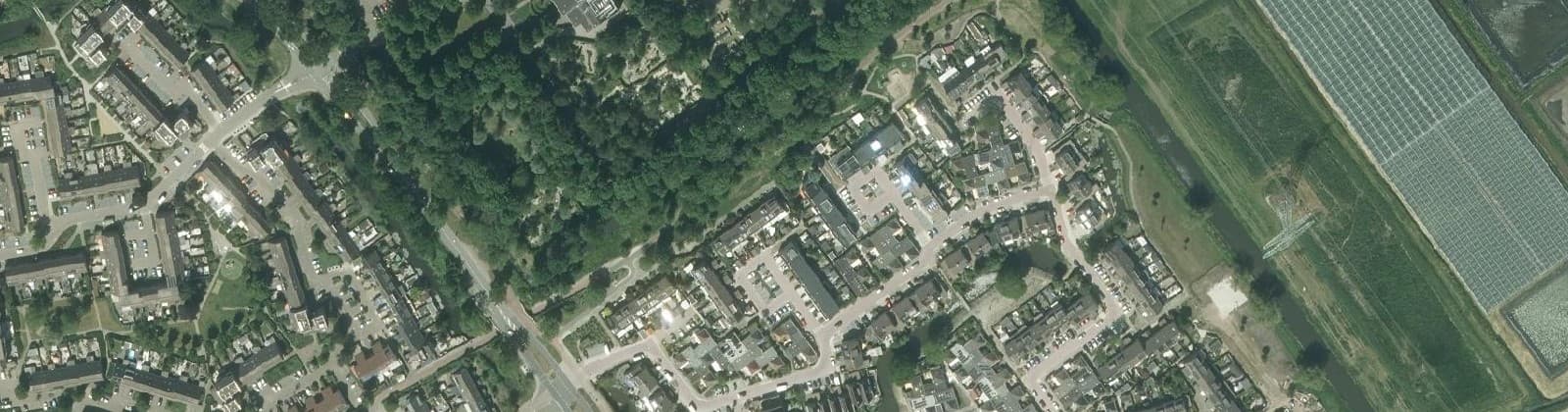 Luchtfoto van Tuinenbuurt