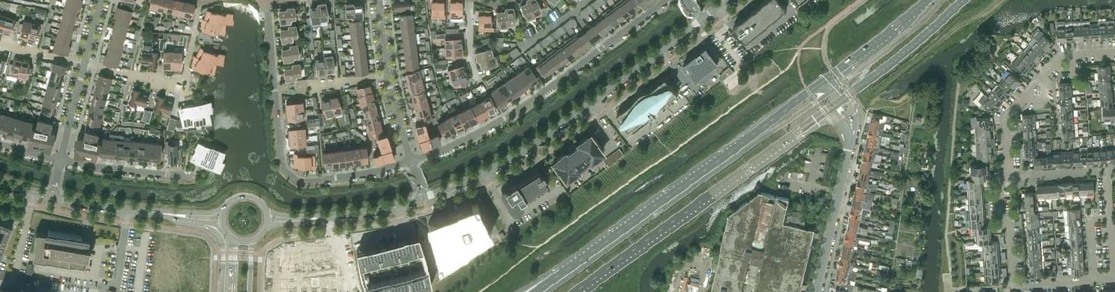 Luchtfoto van Fascinatio-oost