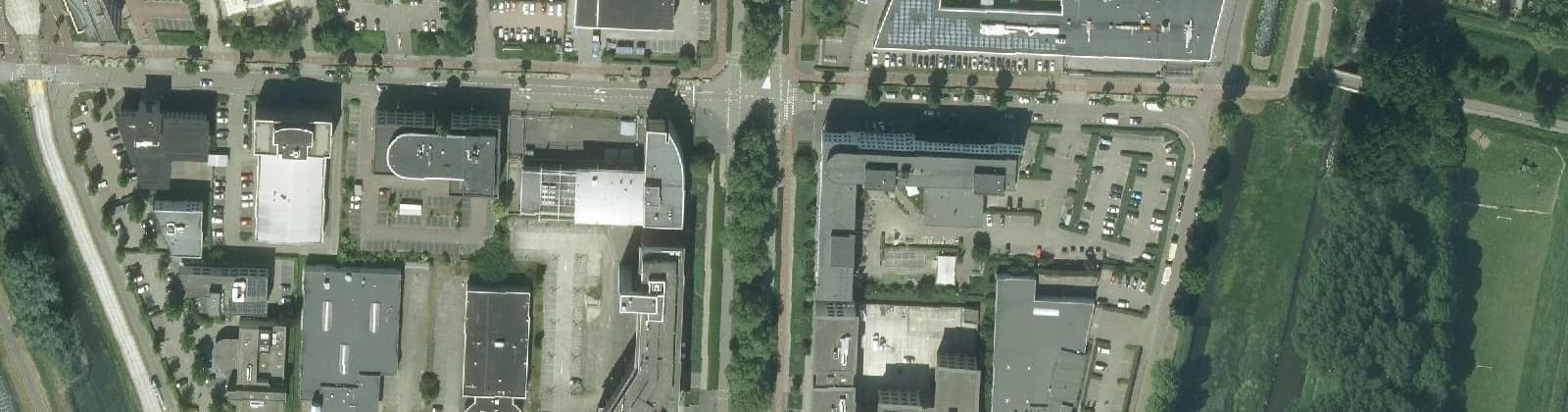 Luchtfoto van Rivium 2e straat