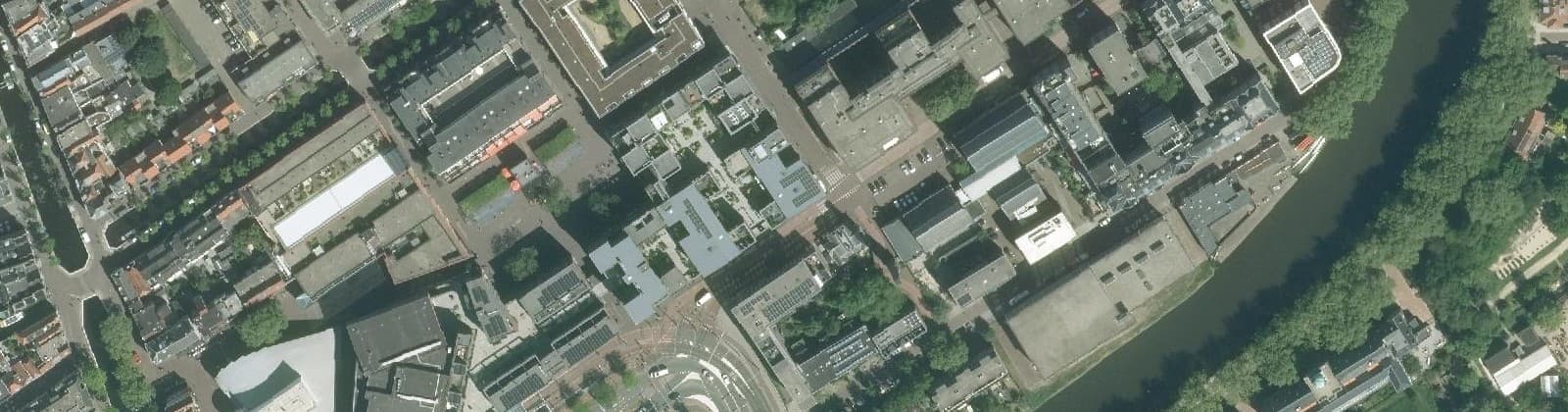 Luchtfoto van Zuidpoort