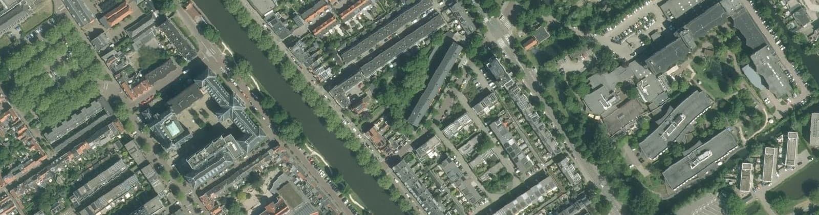 Luchtfoto van Koepoort