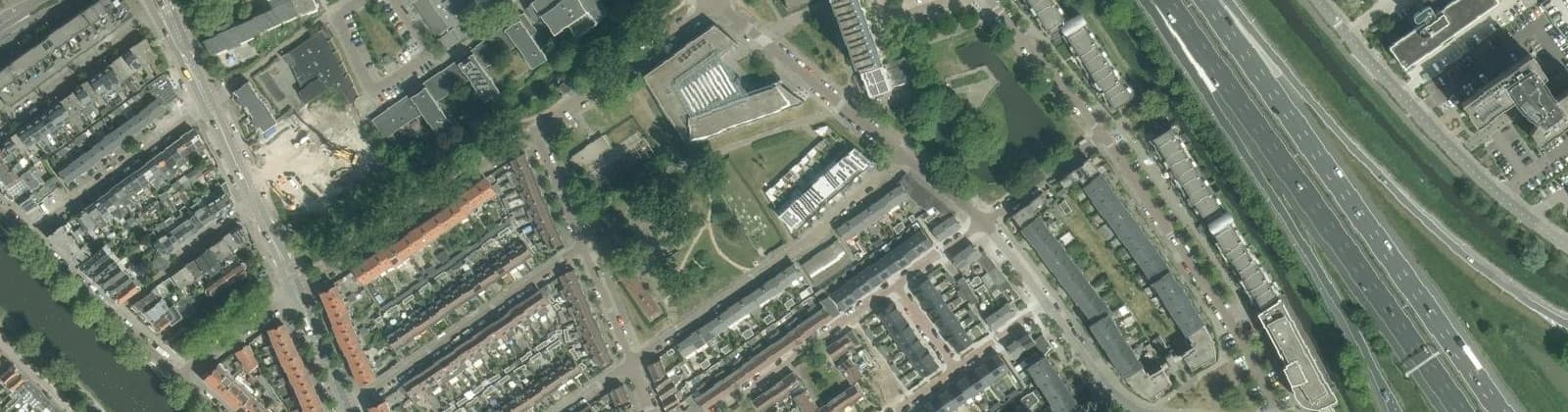 Luchtfoto van Heilige Land