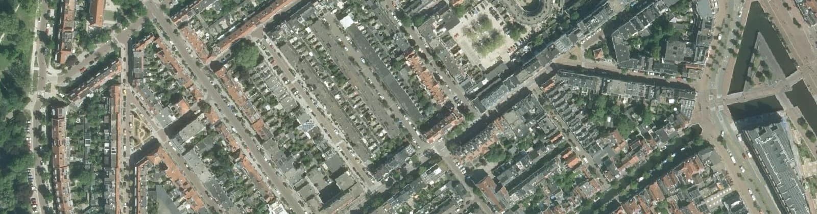Luchtfoto van Olofsbuurt
