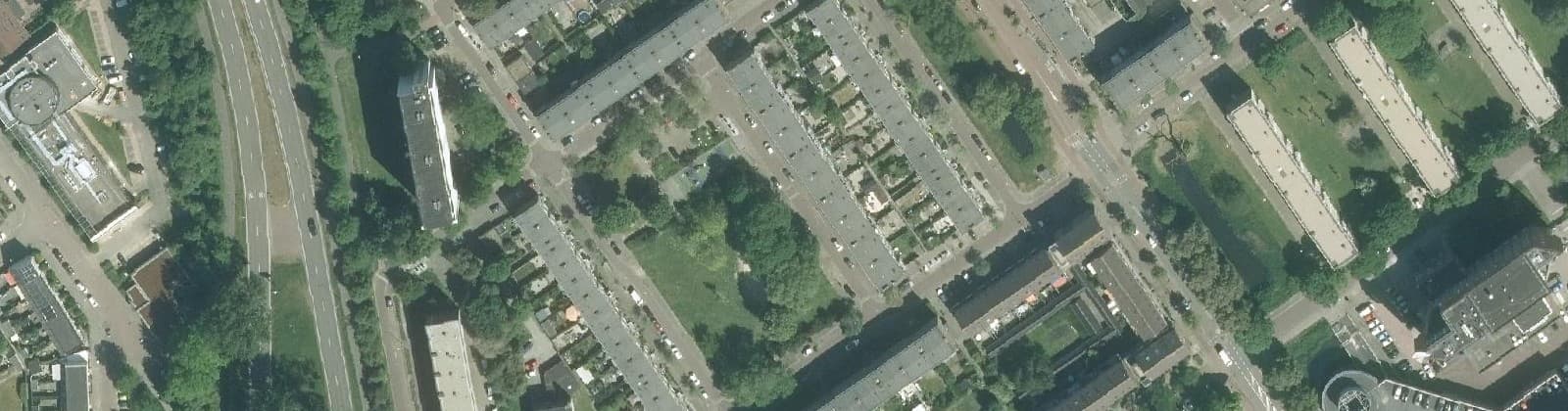 Luchtfoto van Krakeelpolder