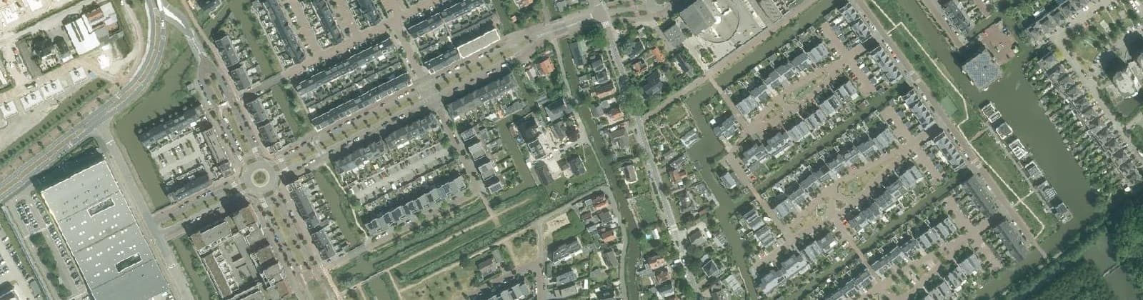 Luchtfoto van Den Hoorn