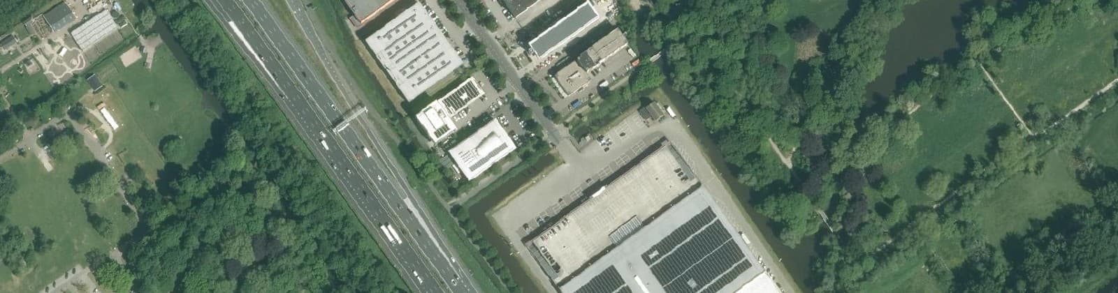 Luchtfoto van Bedrijventerrein Ypenburgsepoort