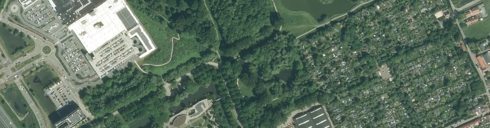 Luchtfoto van Hoflaan