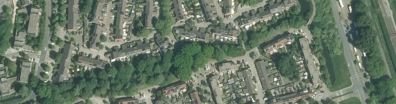 Luchtfoto van Vogelbuurt-Oost