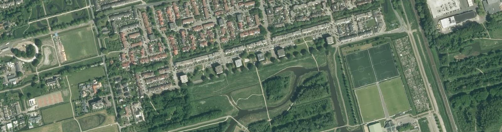 Luchtfoto van Bosrand