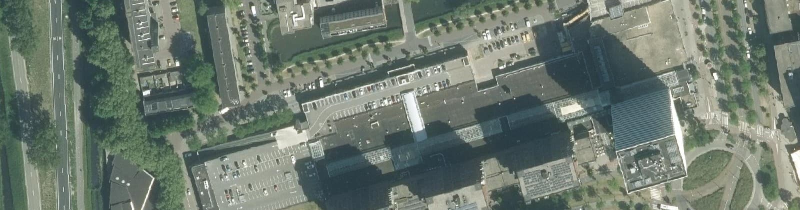 Luchtfoto van Poptahof-Zuid