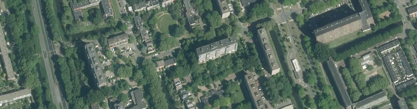 Luchtfoto van Roland Holstbuurt