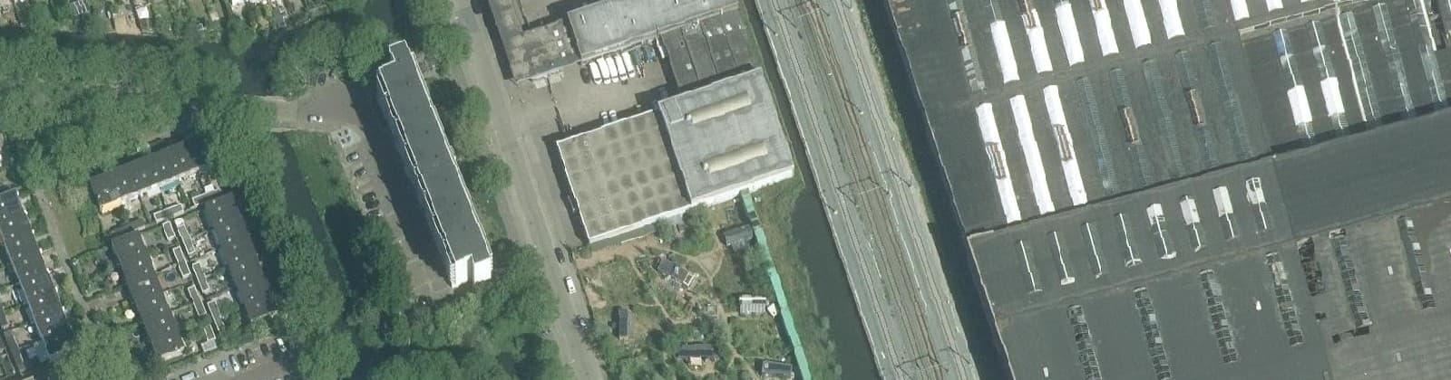 Luchtfoto van Bedrijventerrein Vulcanusweg