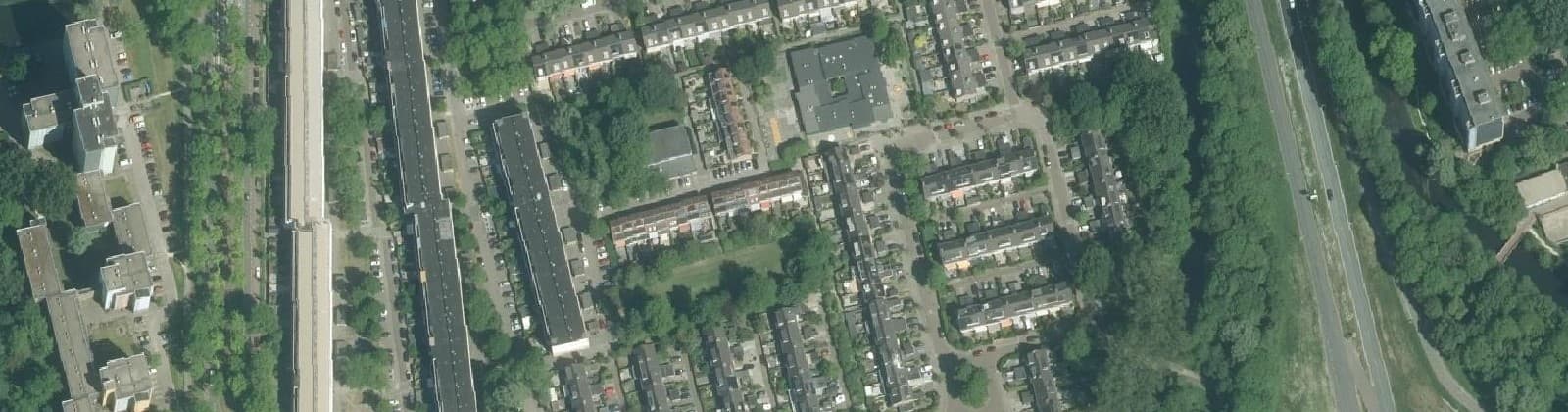 Luchtfoto van Vrijheidsbuurt