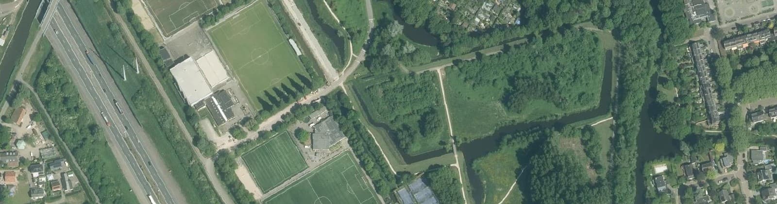 Luchtfoto van Kerkpolder