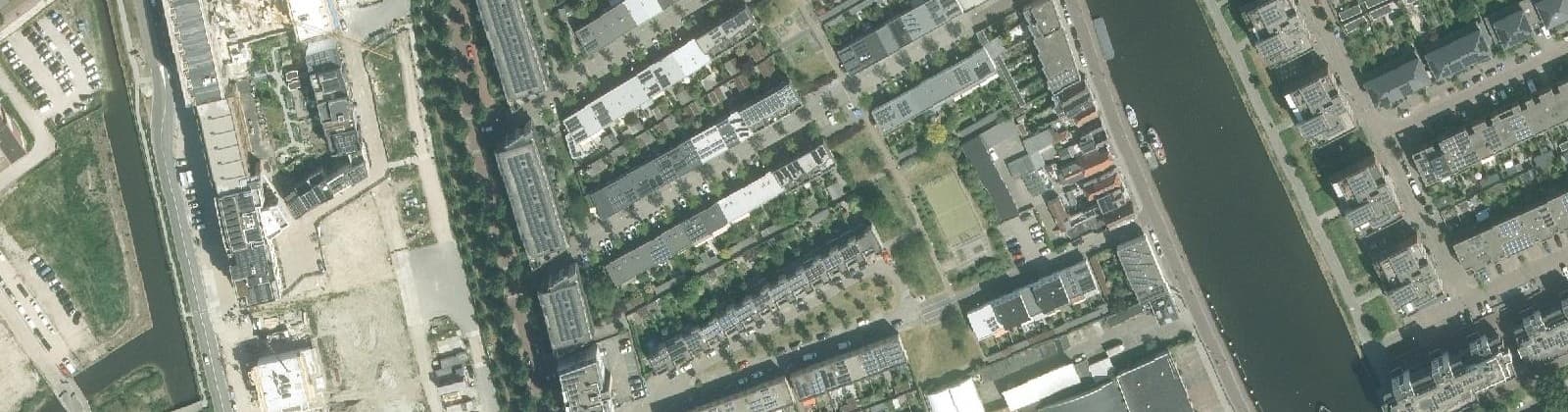 Luchtfoto van Delftzicht