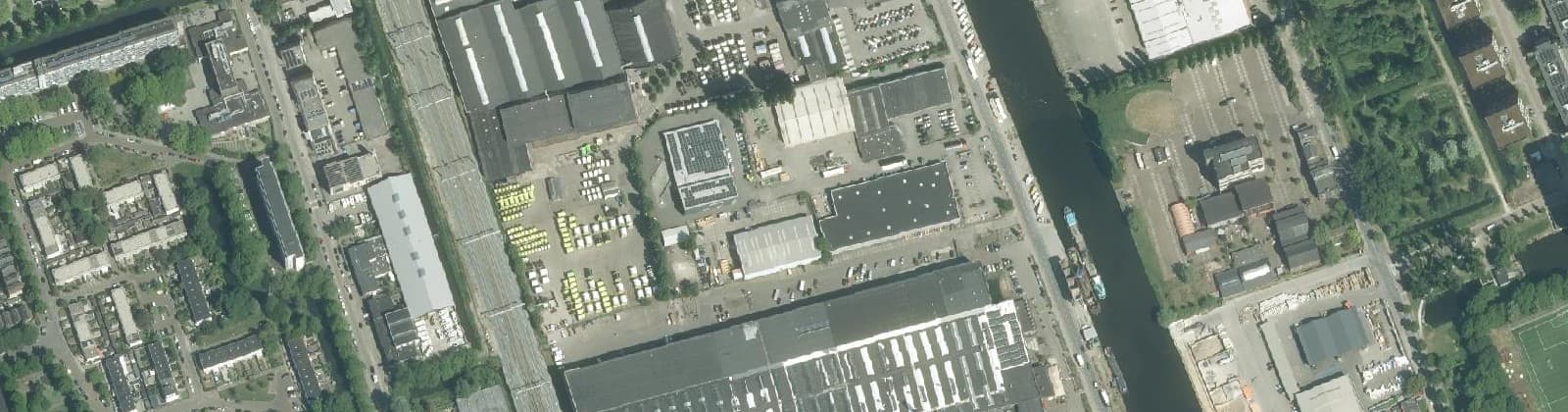 Luchtfoto van Bedrijventerrein Schieweg-Noord