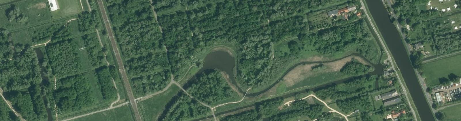 Luchtfoto van Schieweg-Polder