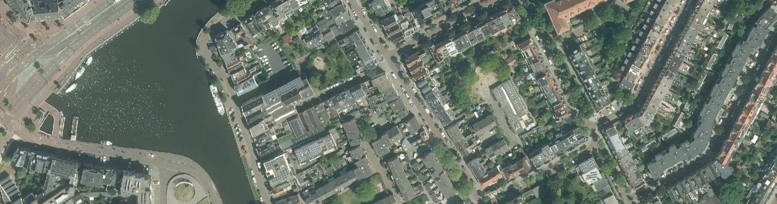 Luchtfoto van Zeeheldenbuurt