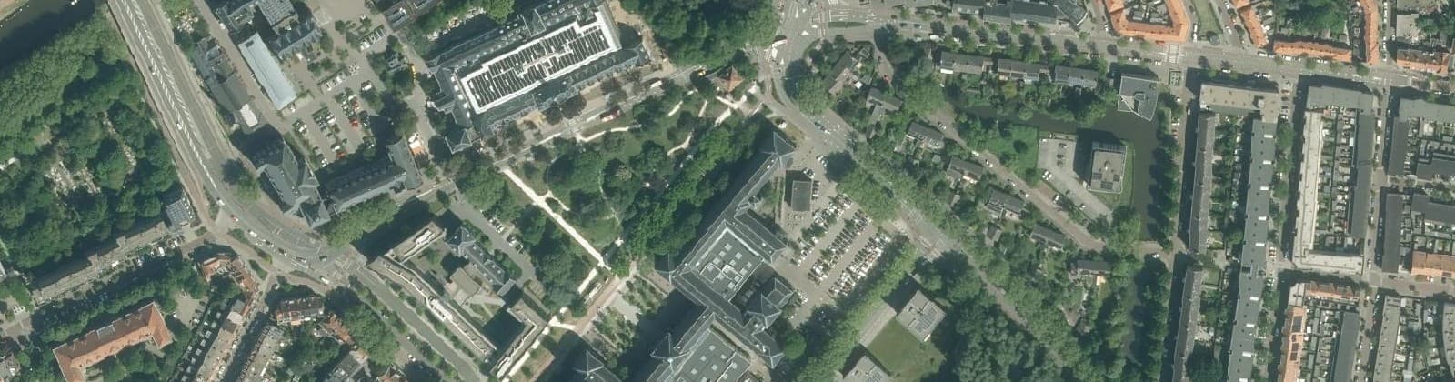 Luchtfoto van TU-Noord