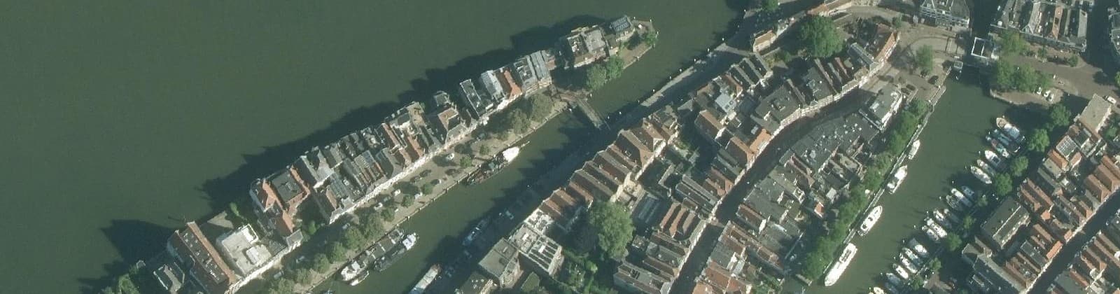 Luchtfoto van Wijnstraat en omgeving