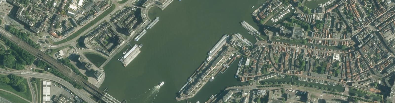 Luchtfoto van Kalkhaven