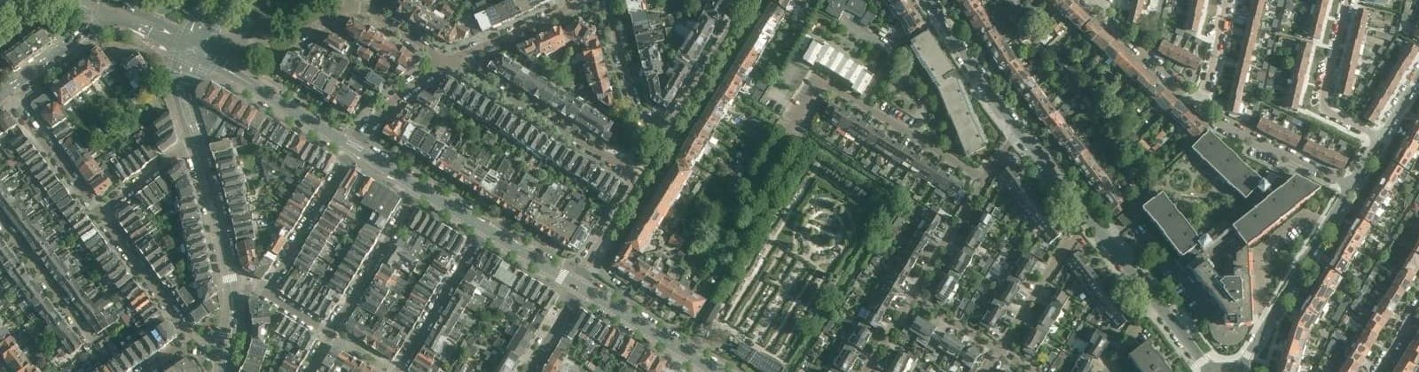Luchtfoto van Indische Buurt-Noord