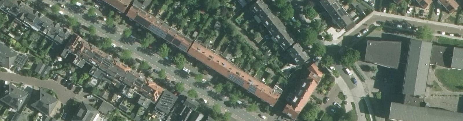 Luchtfoto van Boeroestraat en omgeving
