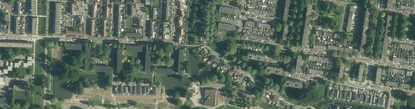 Luchtfoto van Van Kinsbergenstraat en omgeving