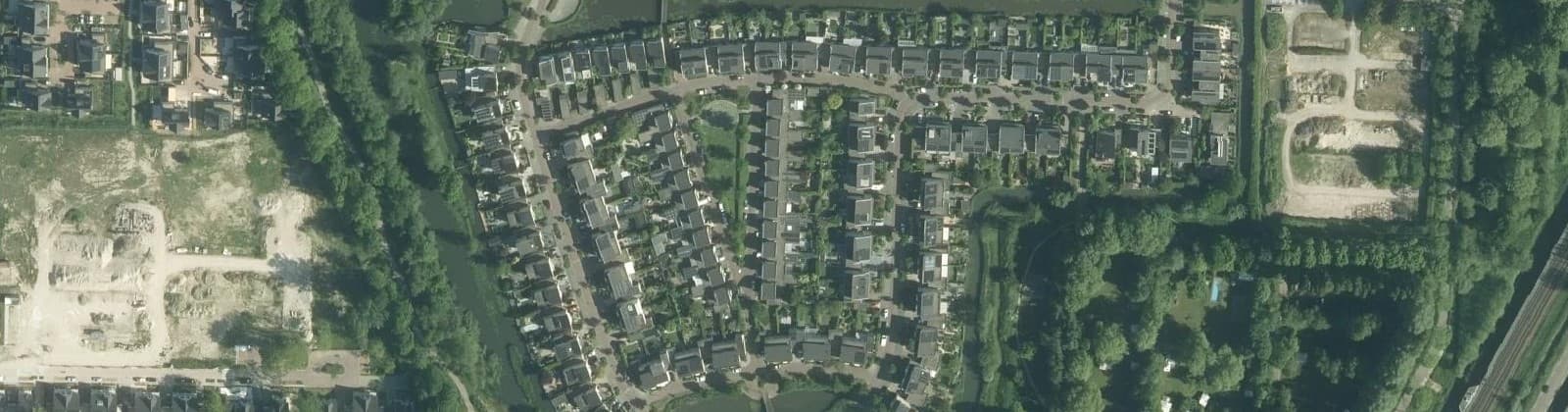 Luchtfoto van Dordtse Hout
