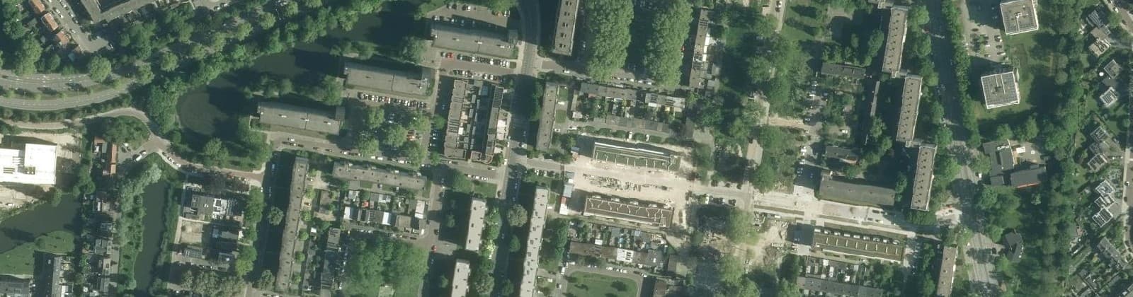 Luchtfoto van Crabbehof-Noord