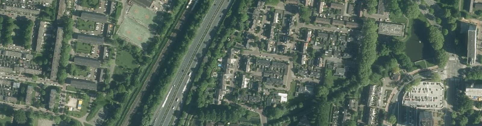 Luchtfoto van Sterrenburg 1-West