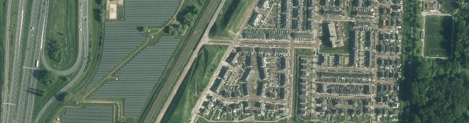 Luchtfoto van Smitsweg