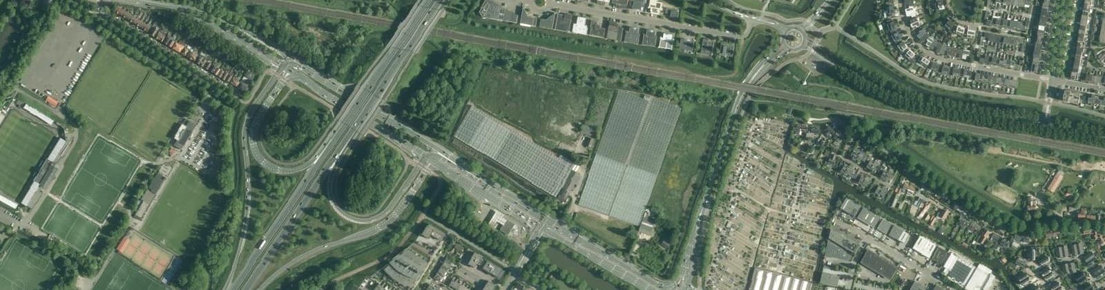 Luchtfoto van Vissersdijk-West