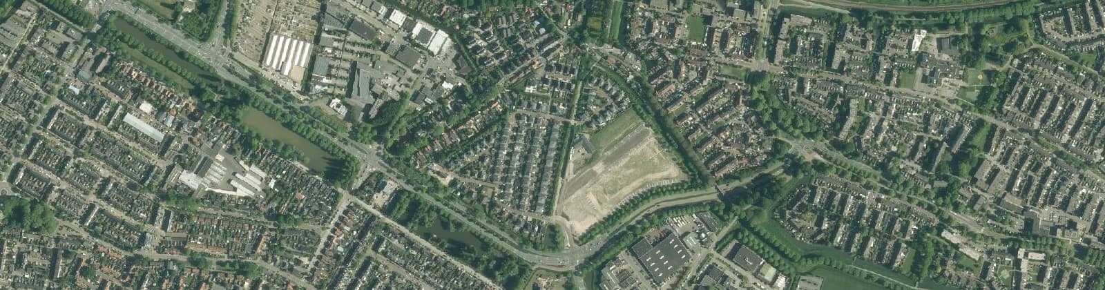 Luchtfoto van Vissersdijk-Oost