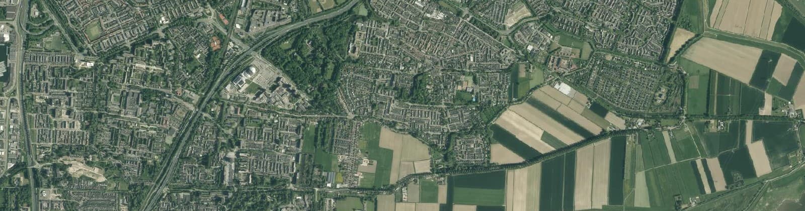 Luchtfoto van Dubbeldam-Zuid