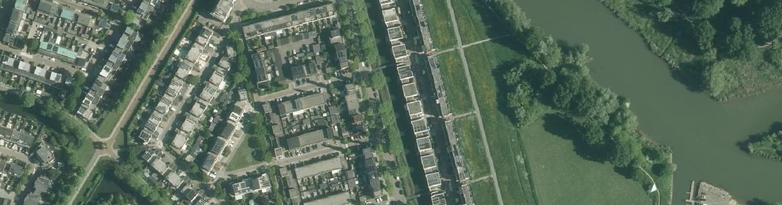 Luchtfoto van Azobe en omgeving
