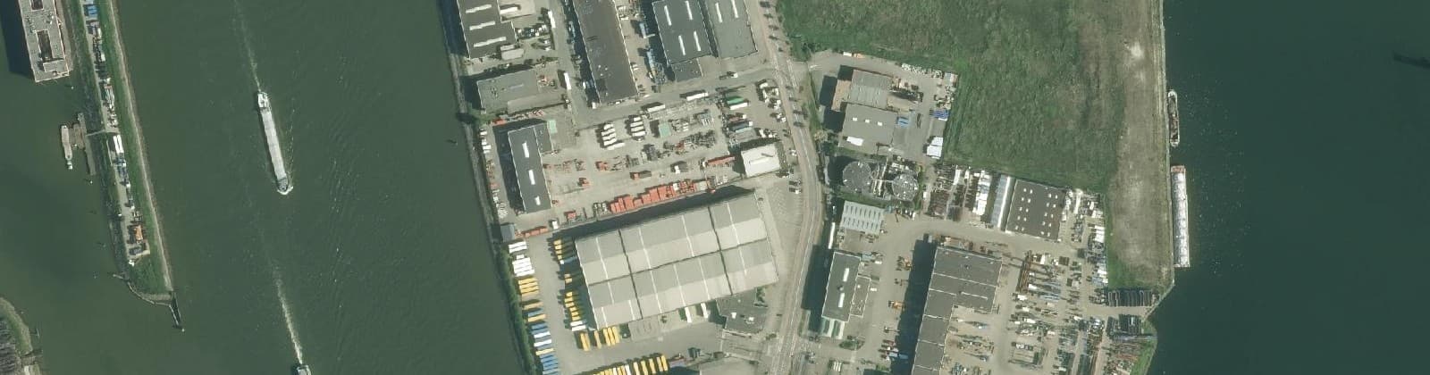 Luchtfoto van Krabbepolder