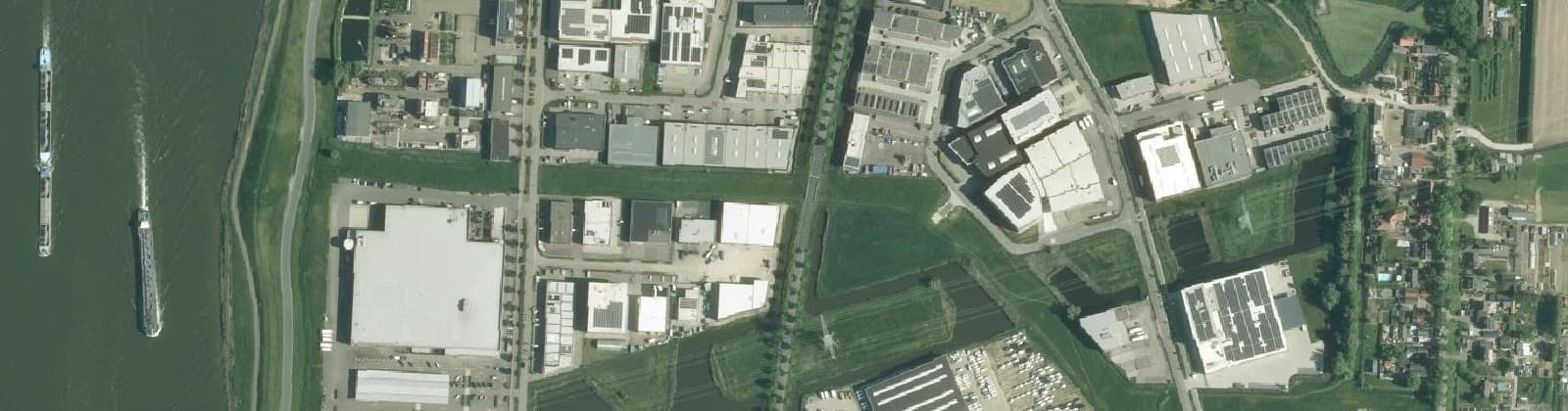 Luchtfoto van Dordtse Kil III